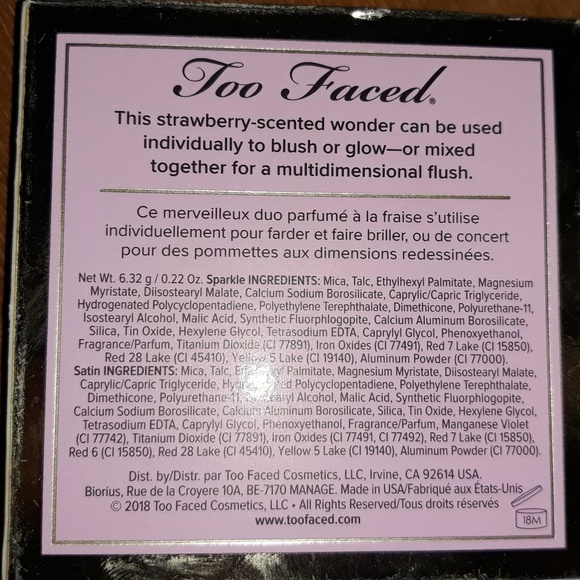 Too Faced-Tutti Frutti Fruit Cocktail blush dul - Picture 2 of 4